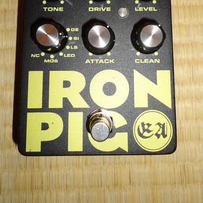Earthbound Audio Iron Pig  V2. Lm308 bass distortion overdrive fuzz image 1