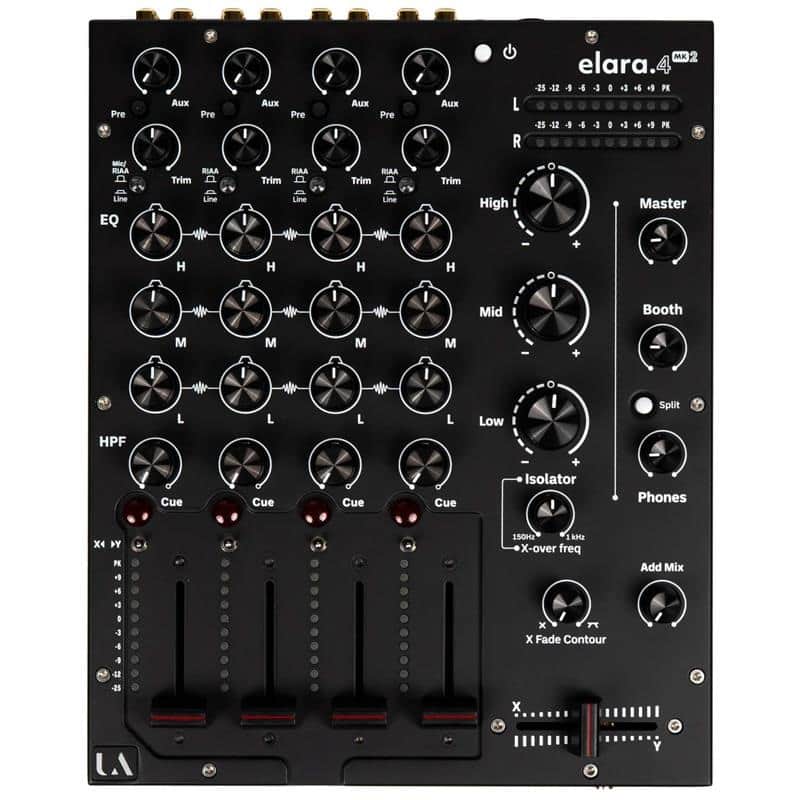 Union Audio elara.4 MK2 [Made-to-order item / Delivery time: 3 to 6 months] [Professional 4-channel DJ mixer] (Union Audio) image 1