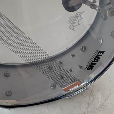 Slingerland No. 141 Radio King 5x14" 10-Lug Chrome Over Brass Snare Drum 1970-1972 - Chrome image 7