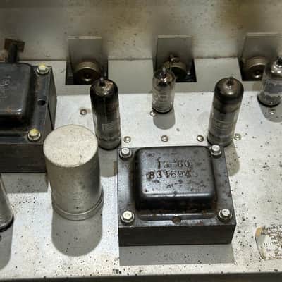 Lafayette PA-622 vintage tube amplifier project PA guitar amp Mullard 7189 tubes image 13