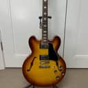Epiphone ES-335 Figured Semi Hollowbody Electric Guitar - Raspberry Tea Burst