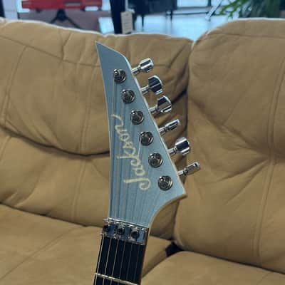 Jackson MJ Series Dinky DKR - Ebony Fingerboard, Ice Blue Metallic, Used image 8