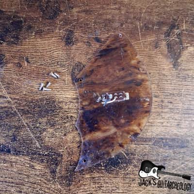Framus Star Bass Celluloid Switch Plate *USED* (1960s - Brown) image 2