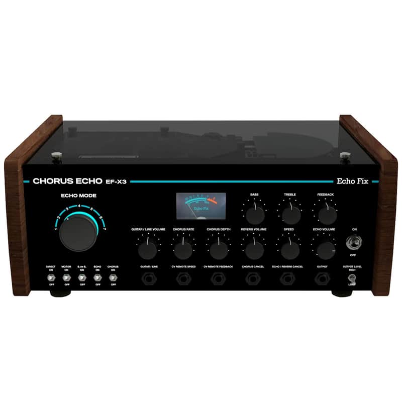Echo Fix EF-X3 Tabletop Tape Echo & Spring Reverb (Black) image 1