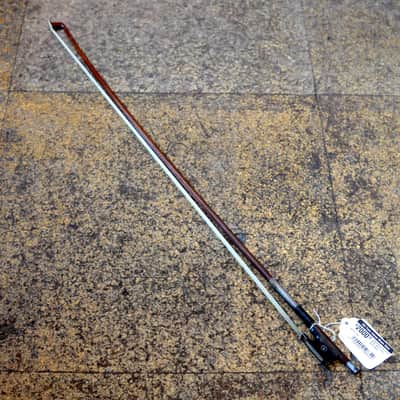 Ernst Heinrich Roth (Pre-WWII Germany) Brazilwood Violin Bow 1930s w/Mother of Pearl Inlay image 6