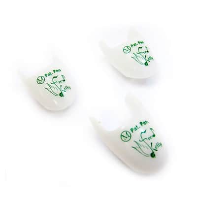 Fred Kelly Picks  Finger  Delrin Freedom  3 Pack  Medium