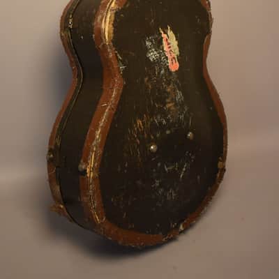 c.1960's Guild Dreadnought Hardshell Case Faux Alligator image 2