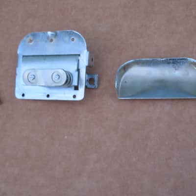 1960s Teisco Audition Guitar Tremolo Tailpiece W Cover Kay Aria Univox National image 4