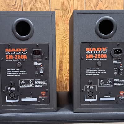 Nady 6.5" Powered Desktop / Studio Speakers (100W Pair) - Great Bass! image 2