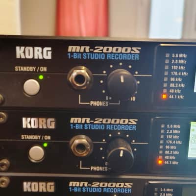 PRICE DROP! -> Deck #1 ... Korg MR-2000S-BK-SSD 1 Bit Studio Recorder with Solid State Drive 2010s - Black image 6