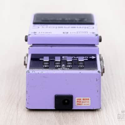 1986 Boss DC-2 Dimension C Chorus Effects Pedal, Blue Label Japan image 3