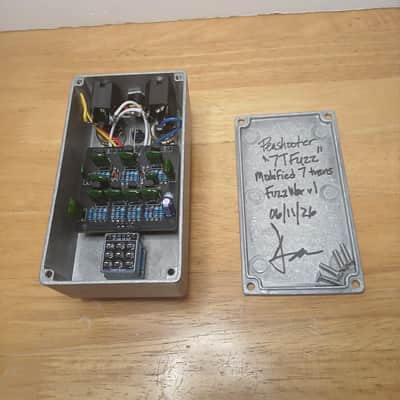 7T Fuzz Pedal - 7 Transistor DBA Fuzz War V1 Clone (Modified Spec) - DEATH DOOM image 7