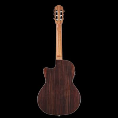 Kremona Performer Series Fiesta F65CW TLR Solid Cedar Top Nylon String Classical Acoustic Electric Guitar With Gig Bag image 4