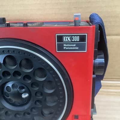 National Panasonic GX 300 vintage Radio Japan Red RF 888JB portable Radio image 5
