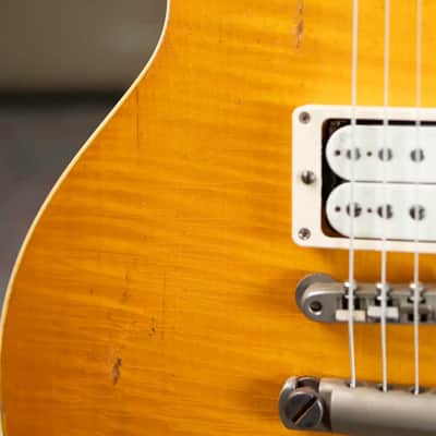 Gibson Custom Shop 1959 Les Paul Standard BOTB Page 116 Murphy Lab Heavy Aged Electric Guitar - Sunburst with Hardshell Case image 12