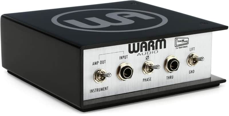 Warm Audio WA-DI-P Passive Direct Box, Black image 1