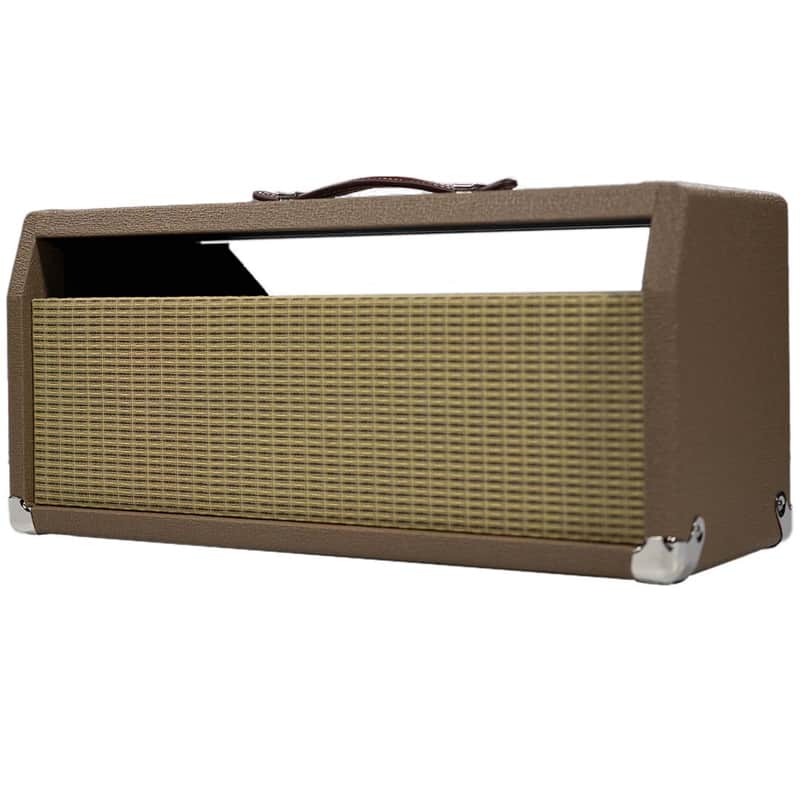 Mojotone Brownface Deluxe® 6G3 Style Head Cabinet image 1