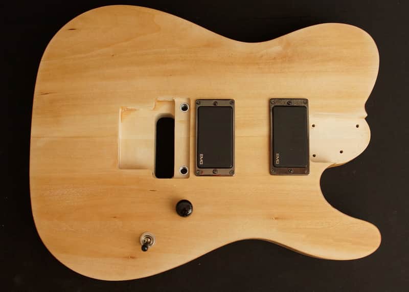 Custom Ibanez body routed for AANJ Wizard neck, and Original Edge tremolo image 1