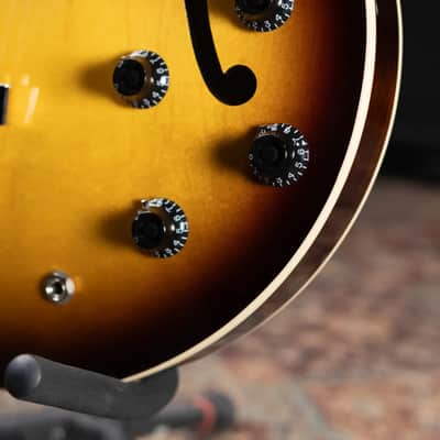 Gibson ES-330 Hollow Body Electric Guitar - Tobacco Burst with Hardshell Case image 13