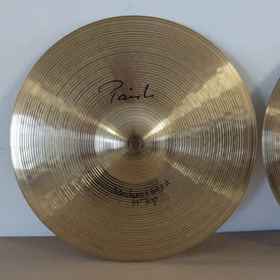 Paiste 14" Signature Medium Hi-Hat Cymbals (Pair) 1989 - Present - Traditional image 4