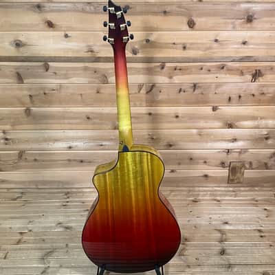 Breedlove Oregon Concert CE LTD Acoustic Guitar - Tequila Sunrise image 5