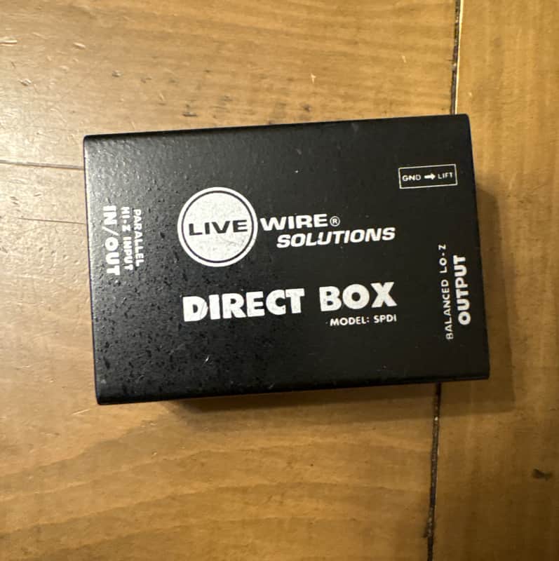 Live Wire SPDI Passive Direct Box DI image 1