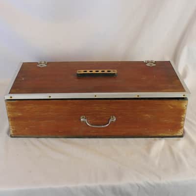 8115 - Wood Indian Harmonium Reed Organ Refurbished & Working image 2