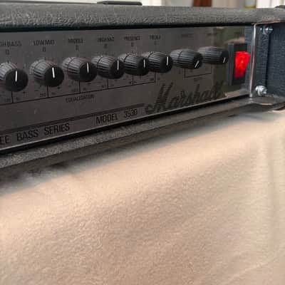 VINTAGE MARSHALL 25/50 JUBILEE 3530 BASS AMP HEAD image 11