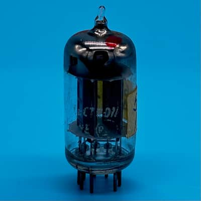 1950s RCA 5963 12AU7 ECC82 Vintage Long Black Plate D Getter Preamp Tube! T309 image 4