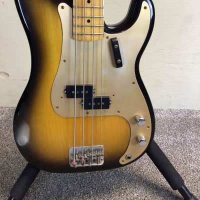 Fender Precision Bass 1958 2 Tone Sunburst image 2