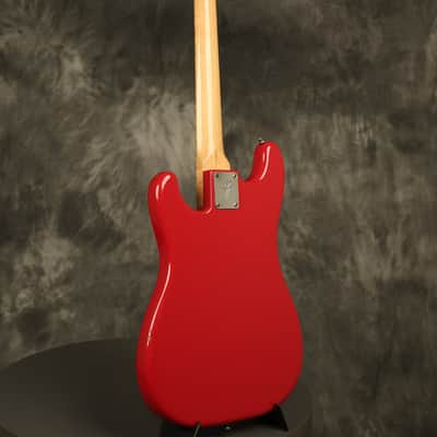 1983 Fender Bullet Bass Deluxe B-34 long scale Red image 14