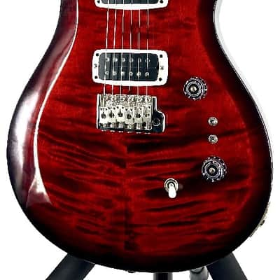 PRS S2 Custom 24-08 Fire Red Burst Flame maple Top with Gigbag Ser# S2078166 image 3