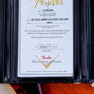 2024 Fender Custom Shop Limited Edition 70th Anniversary ‘54 Stratocaster Journeyman Relic Violin Burst, Lightweight image 15