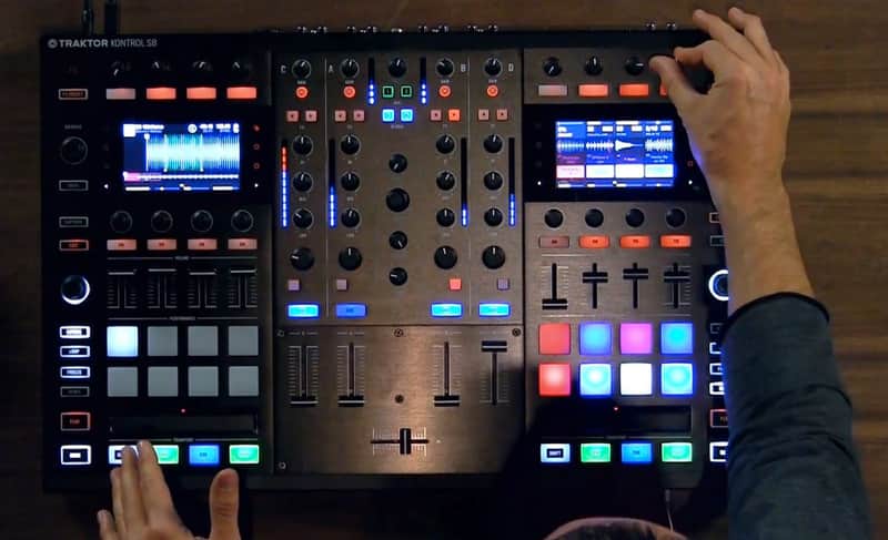 Native Instruments Traktor Kontrol S8 Pro DJ Controller w. STEMS Control image 1