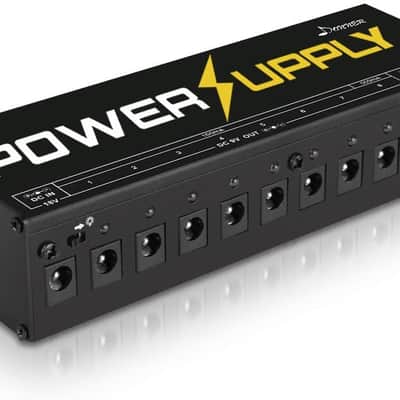 Guitar Pedal Power Supply 10 Isolated DC Output for 9V/12V/18V Effect Pedal image 7