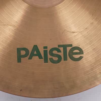 PAISTE | 505 | CRASH | HEAVY | 20"-20" image 6