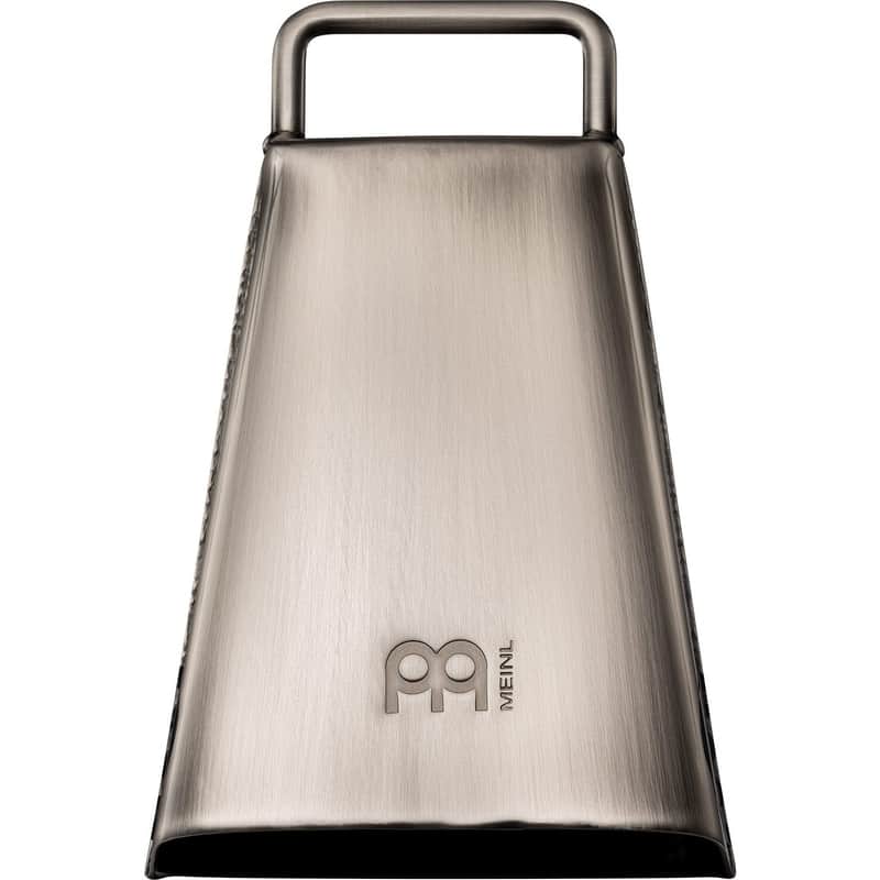 Meinl Handheld 6 1/4 Hand Brushed Steel Finish Bell image 1