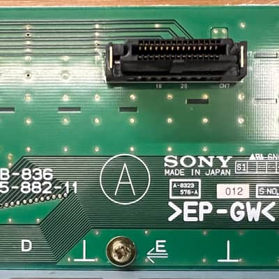 SONY DMX-R100 PARTS - MB-836 Board for Expansion cards (OEM, tested) image 2