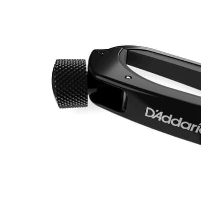 PW-CP-02 Pro Folk/Electric Capo Adjustable Tension Black D'Addario image 2