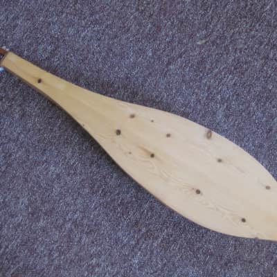 Teardrop Mountain Dulcimer 4 Strings Jack Henderson Hand Crafted Florida White Cypress Price Lowered image 3