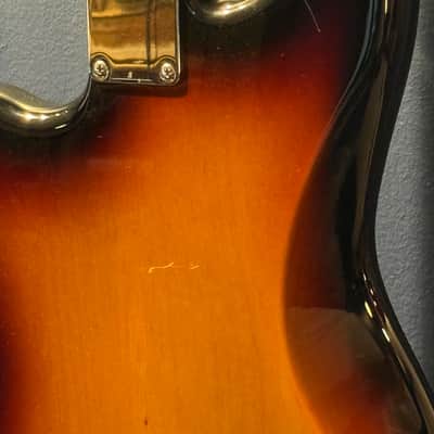 Fender Pawn Shop Bass VI 2013 - 2014 - 3-Color Sunburst image 5