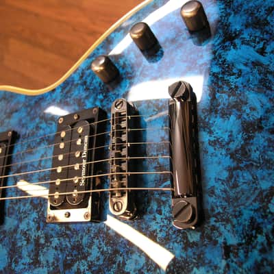 ESP Eclipse STD 2011 - Planet Blue Custom Finish - MINT + Original Case image 9