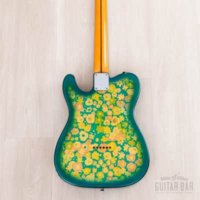 1987 Fender Telecaster Blue Flower '69 Vintage Reissue TL69-75, Collector-Grade, Japan MIJ Fujigen image 3