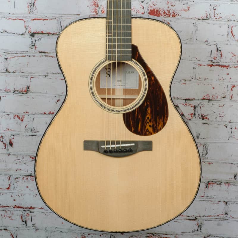 Yamaha - FS9 MX NT - Acoustic-Electric Guitar - Adirondack Spruce/African Mahogany - w/ Hardshell Case - x103A image 1