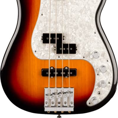 Fender Player II Modified Active Precision Bass 4-String Bass Guitar, Maple Fingerboard, 3-Tone Sunburst image 1