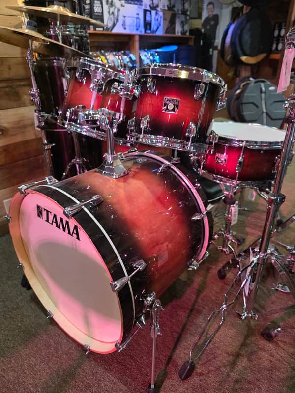 Tama Superstar Classic CL52KS 5-piece Shell Pack with Snare Drum - Mahogany Burst Lacquer image 1
