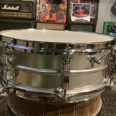 Ludwig Acrolite Keystone - S/N- 1965 - Alum Matte - 5x14 - #1921 image 5