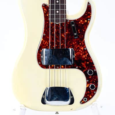 Fender Precision Bass Olympic White 1966 image 5