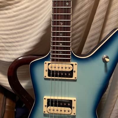 Dean ml electric guitar    see all details blue image 3