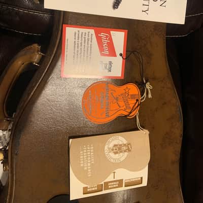 Gibson 1958 Reissue Les Paul Standard Gibson Heavy Aged Sweet Cherry like "Lucy" image 9